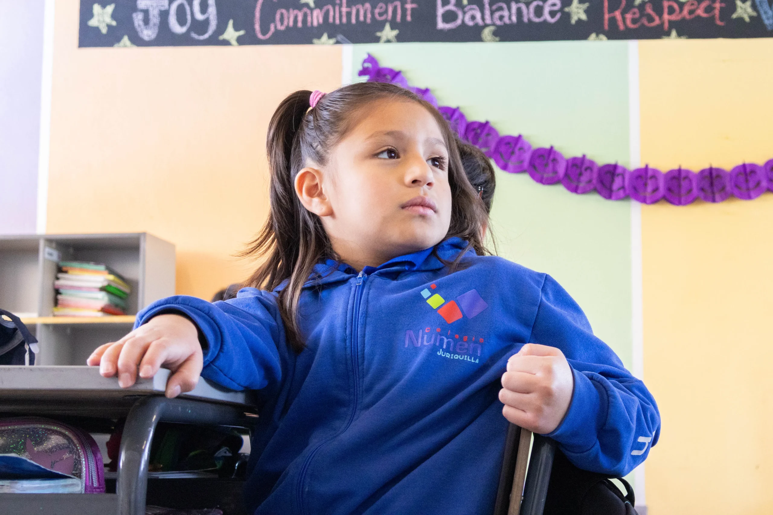 Niña de educación primaria