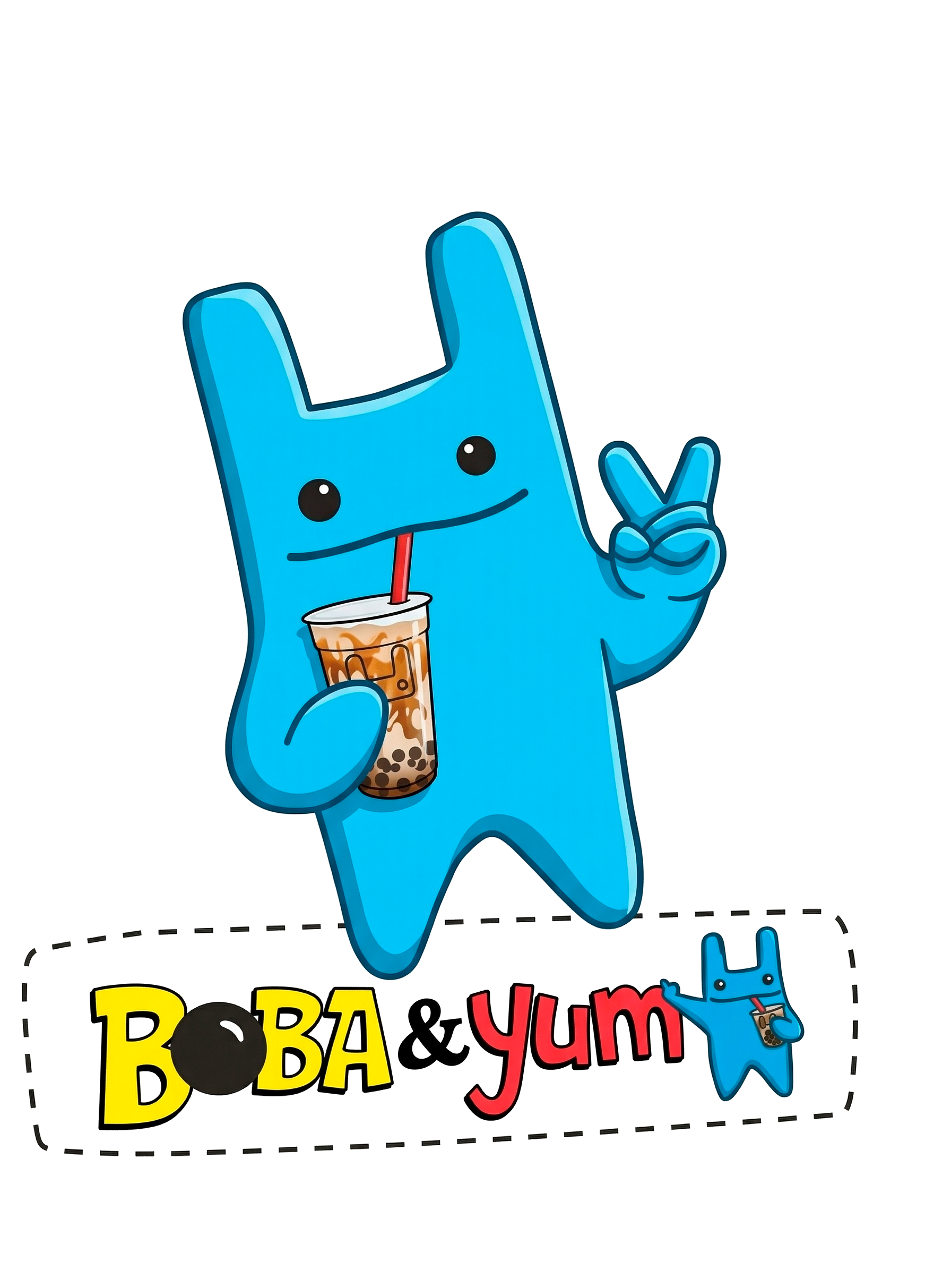 Logo Boba & yum
