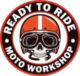 Logo Ready To Ride Moto Workshop